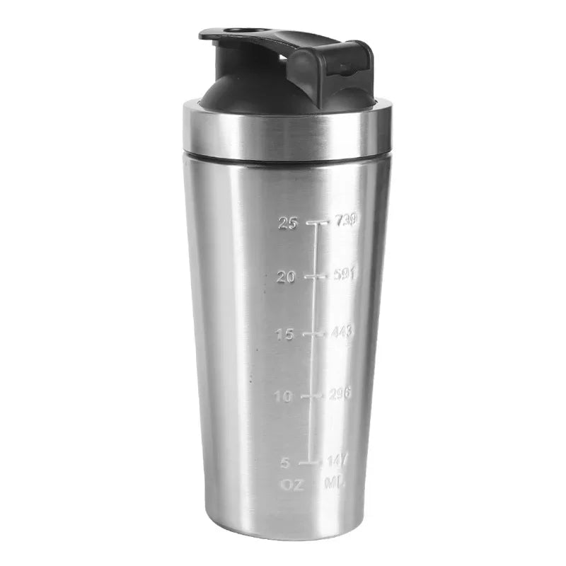 Multi-Color Stainless Steel Single-Ayer Sports Shaking Cup Simple Leakproof Design Suitable for Fitness and Sports Cups