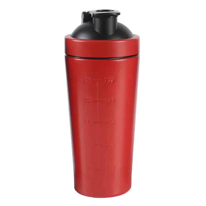 Multi-Color Stainless Steel Single-Ayer Sports Shaking Cup Simple Leakproof Design Suitable for Fitness and Sports Cups