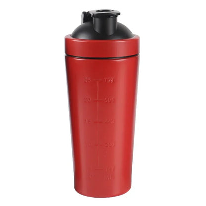 Multi-Color Stainless Steel Single-Ayer Sports Shaking Cup Simple Leakproof Design Suitable for Fitness and Sports Cups