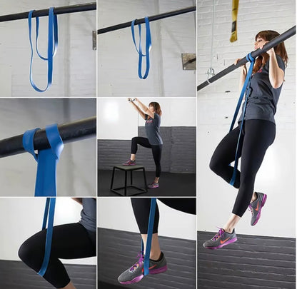 Bold Sports Elastic Belt Pull-Up Fitness Resistance Belt