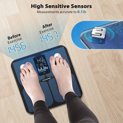 Smart Digital Scale for Body Weight and Fat Percentage